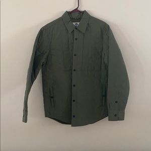 Fayettechill Thatcher Olive Shirt Jacket SZ: L